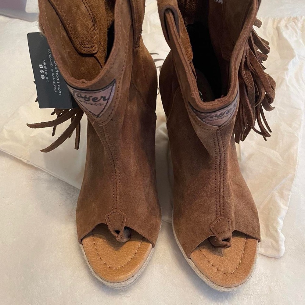 Beautiful Layer boots. Hand made in Barcelona. Bought in Spain.